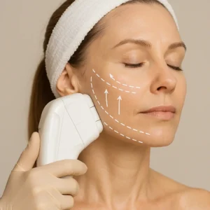 Woman having HI-FU to reduce wrinkles call LA LIPO Brierley Hill Now!
