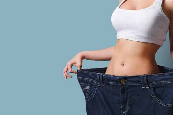 woman after fat reduction treatment Brierley Hill