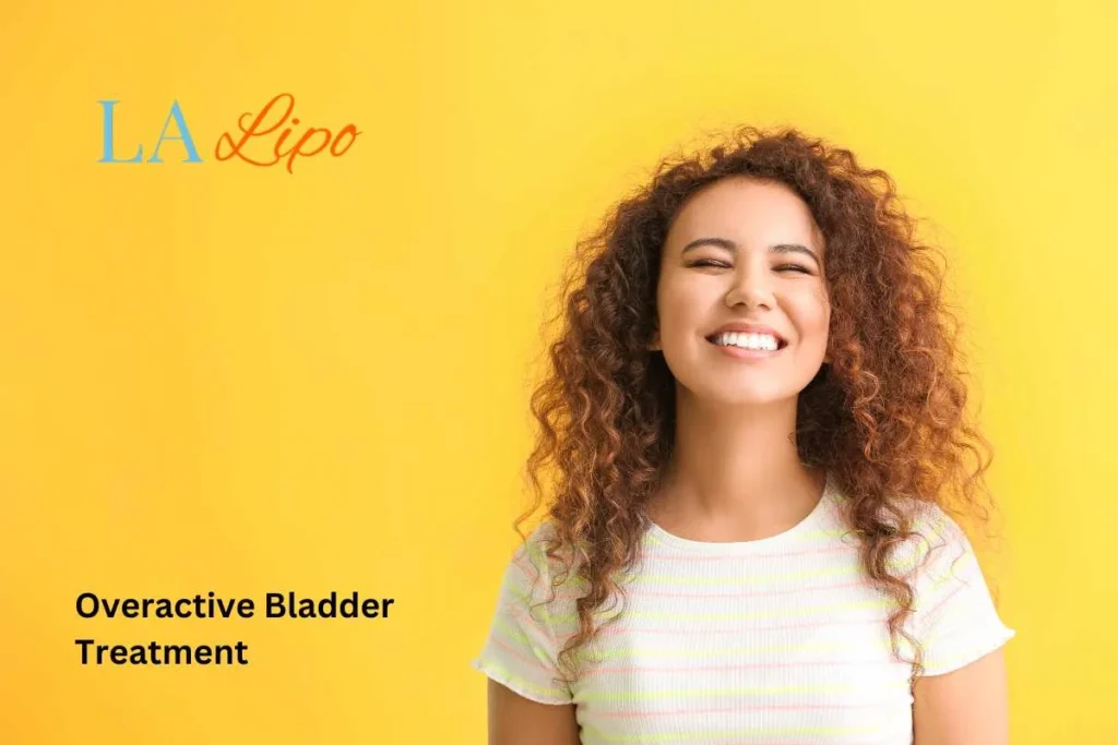 woman smiling about overactive bladder treatment Brierley Hill solutions