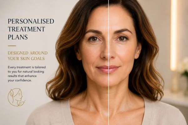 Before and after results of Collagen Lift Therapy Brierley Hill