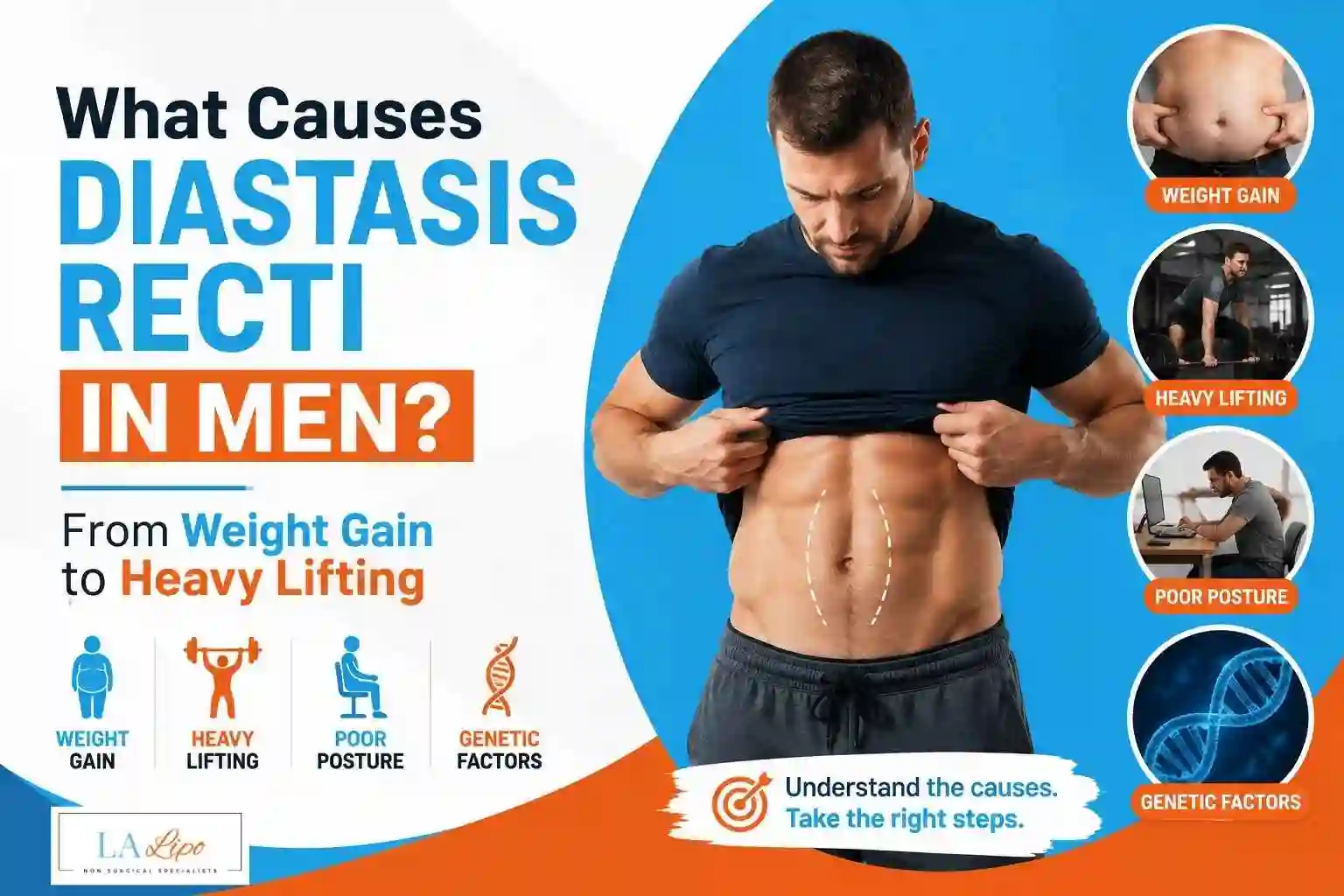 What Causes Diastasis Recti in Men? From Weight Gain to Heavy Lifting Brierley Hill